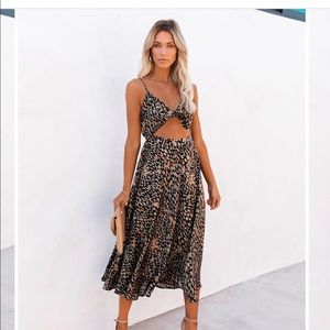 Vici cutout midi dress